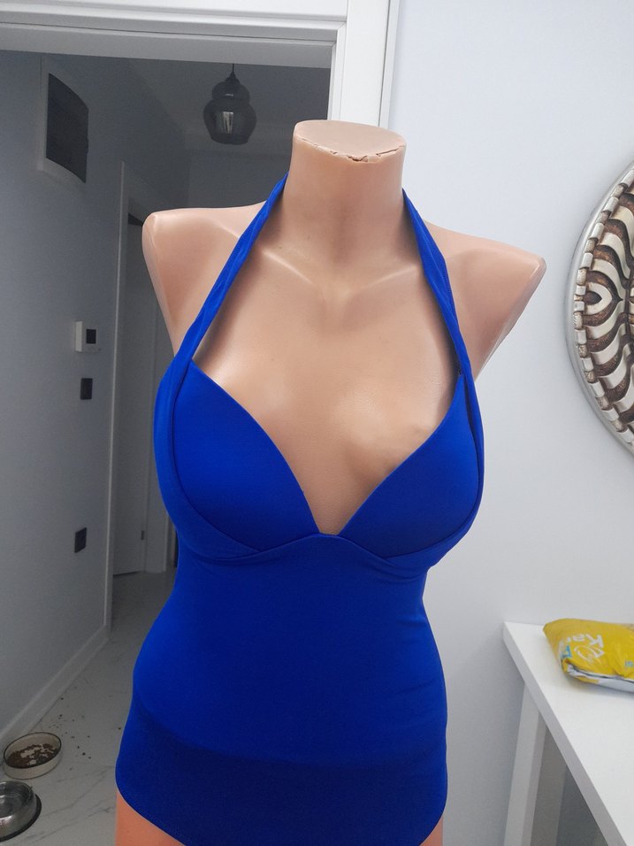 Seksi Mavi Mini Kadın Mayo - Görsel 2