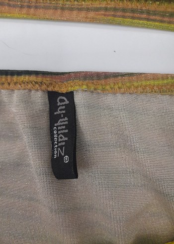 Sarı Tie-Dye Mini Bikini  takim - Görsel 6