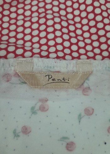 Bohem Beyaz Uzun Kollu Desenli Kadın  sabahlik - Görsel 4