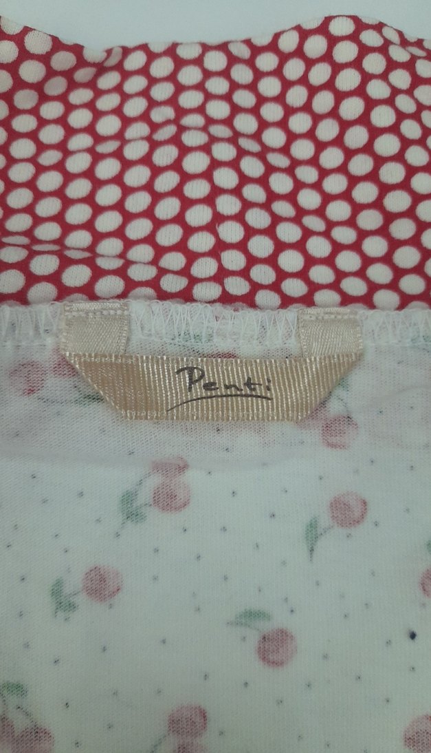 Bohem Beyaz Uzun Kollu Desenli Kadın  sabahlik - Görsel 4