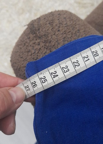 Erkek Mavi Kemerli Kısa Denim Şort - Görsel 7