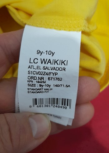 Kız Çocuk Sarı Fırfırlı Kolsuz Atlet - Görsel 3