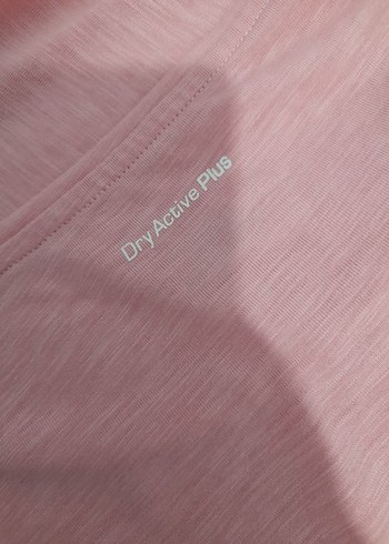 Pembe Kadın Oversize Basic Tişört sadece yıkandı giyilmedi - Görsel 6