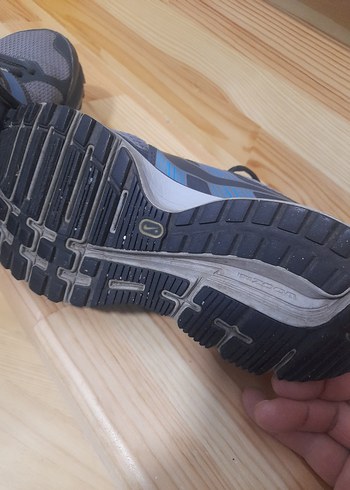 Gri Nike Kadın Spor Ayakkabı Velcro - Görsel 3