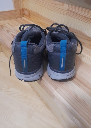 Gri Nike Kadın Spor Ayakkabı Velcro - Görsel 2
