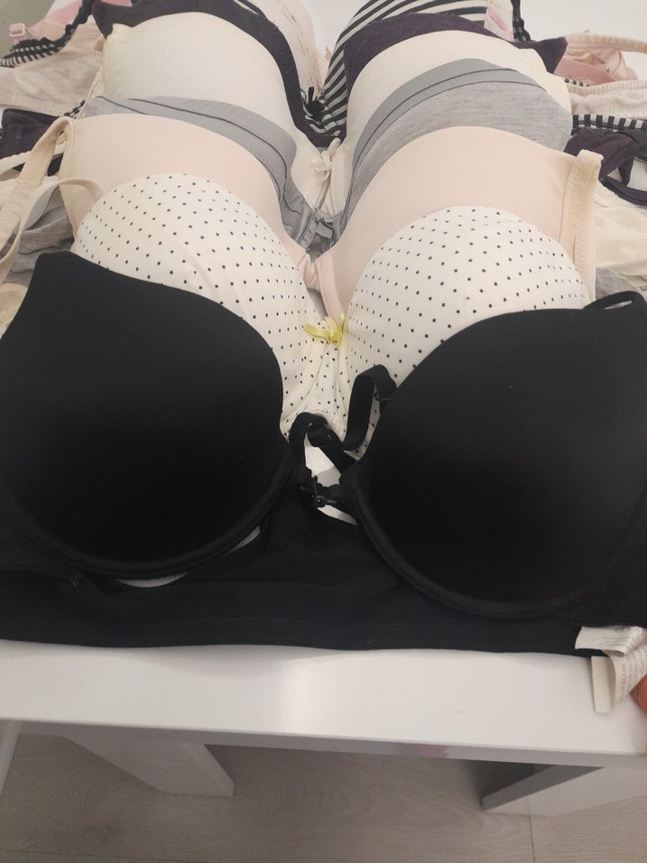 10 adet fiyati Mini Beyaz Modern Sütyen - Görsel 2