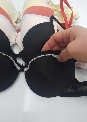 Çok Renkli Mini Sütyen Seti 10 adet fiyati - Görsel 3