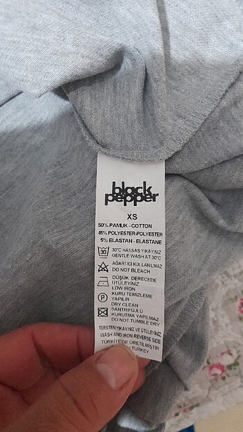 xs Beden pepper marka xs