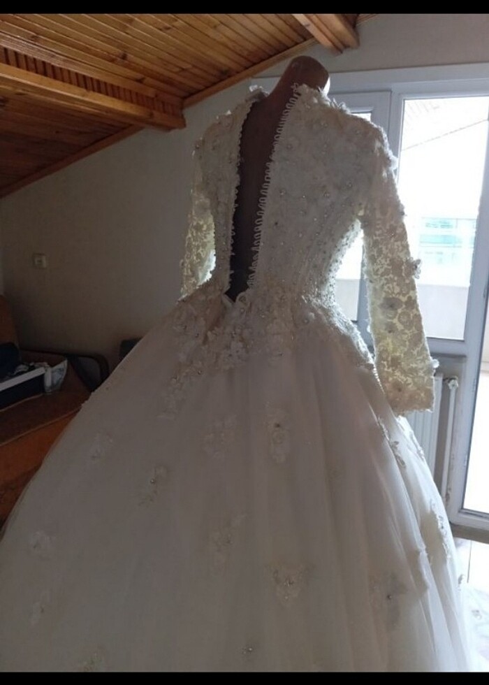 Özel tasarım tesettür gelin - Görsel 3