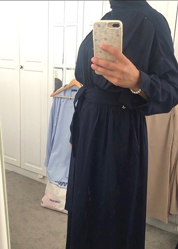 Tesettürlu tulum elbise - Görsel 4