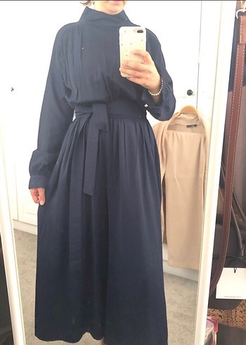 Tesettürlu tulum elbise - Görsel 3