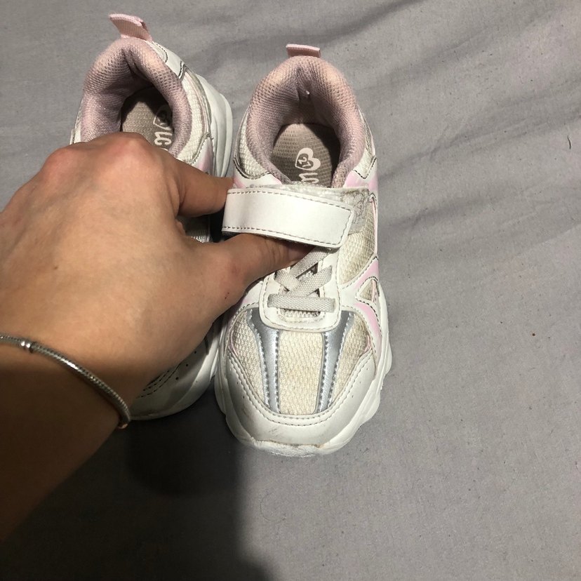 Kız Çocuk Beyaz spor ayakkabısı - Görsel 5