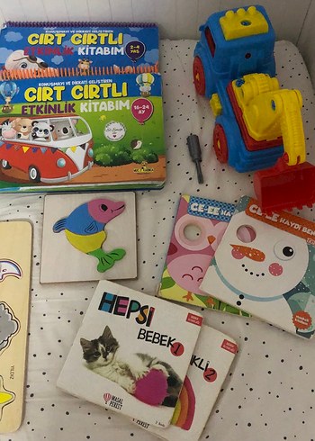 Eğitici oyuncak puzzle  kitab - Görsel 2