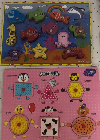 Eğitici oyuncak puzzle  kitab - Görsel 6