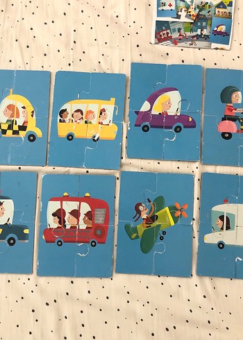 Eğitici oyuncak puzzle  kitab - Görsel 7