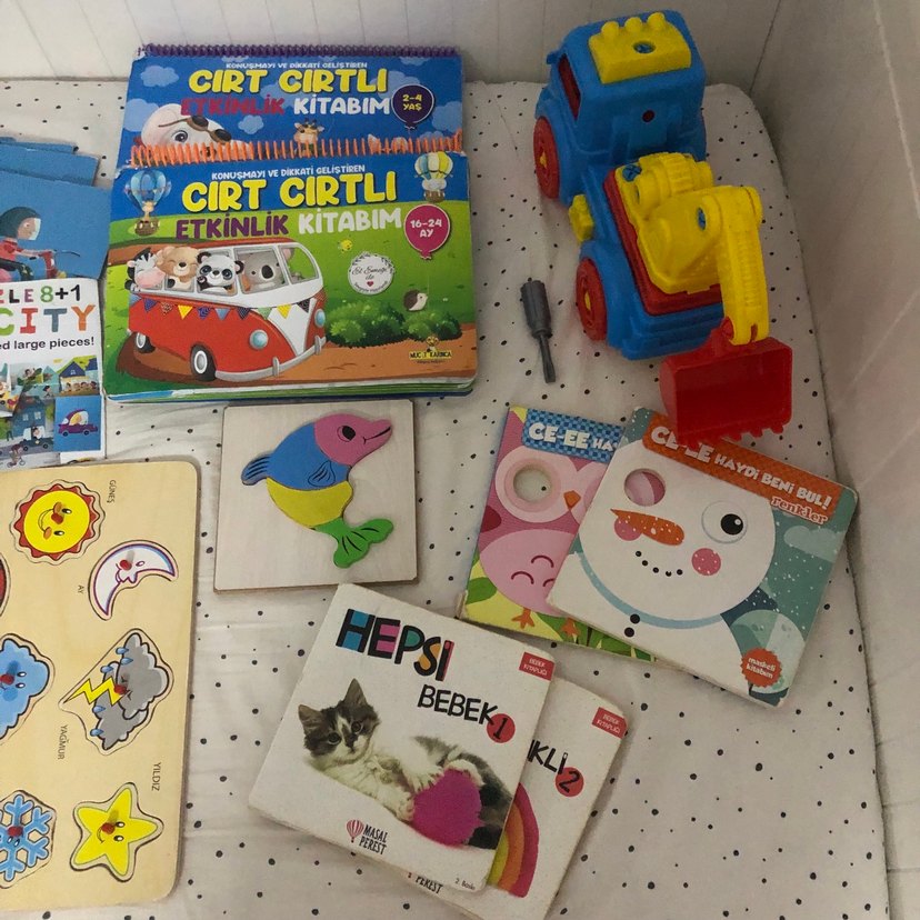 Eğitici oyuncak puzzle  kitab - Görsel 2