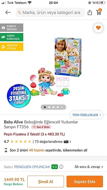 Diğer Baby alive