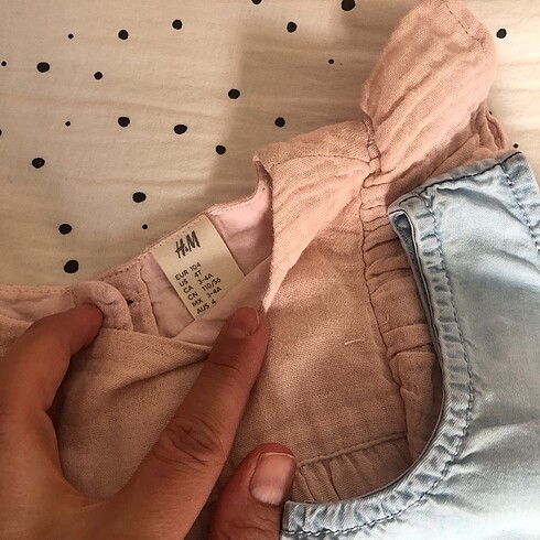 H&M 3/4 yaş kız çocuk kıyafetleri