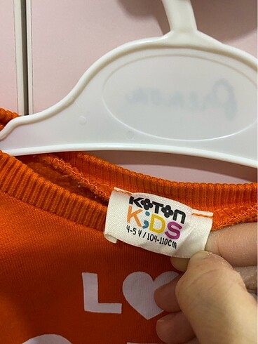 Koton Turuncu sweatshirt