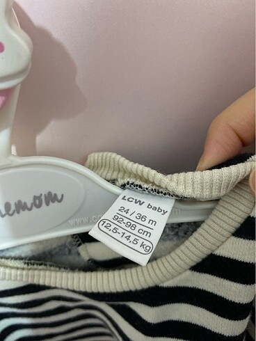 24-36 Ay Beden Çizgili sweatshirt