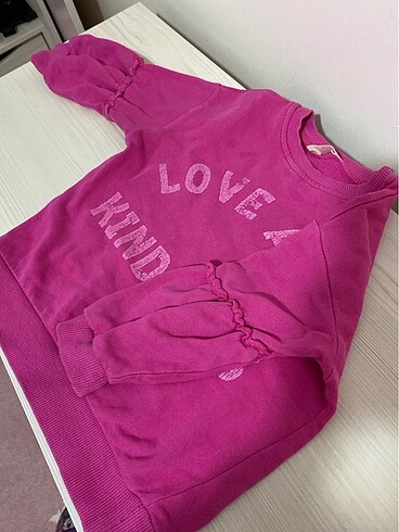 4 Yaş Beden Pembe sweatshirt