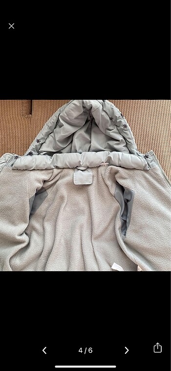 18-24 Ay Beden yeşil Renk Zara mont