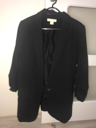 H&M ŞAL YAKA SİYAH CEKET