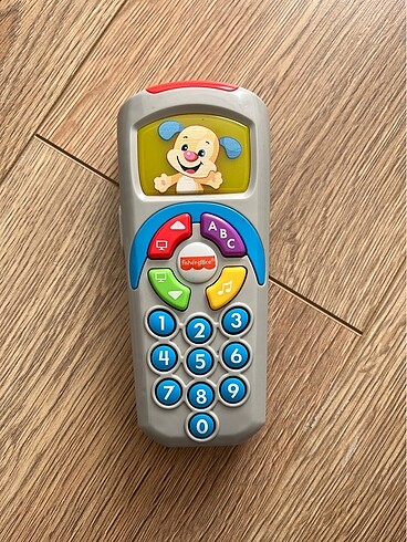 Fisher price eğitici köpekçiğin kumandası