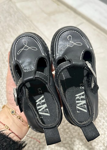 Tokalı Siyah Kız Çocuk Loafer - Görsel 3