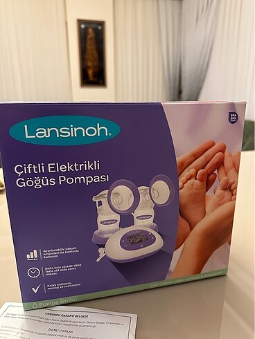 Lansinoh Çiftli elektrikli göğüs pampası