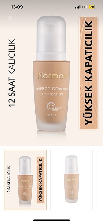 Flormar fondöten