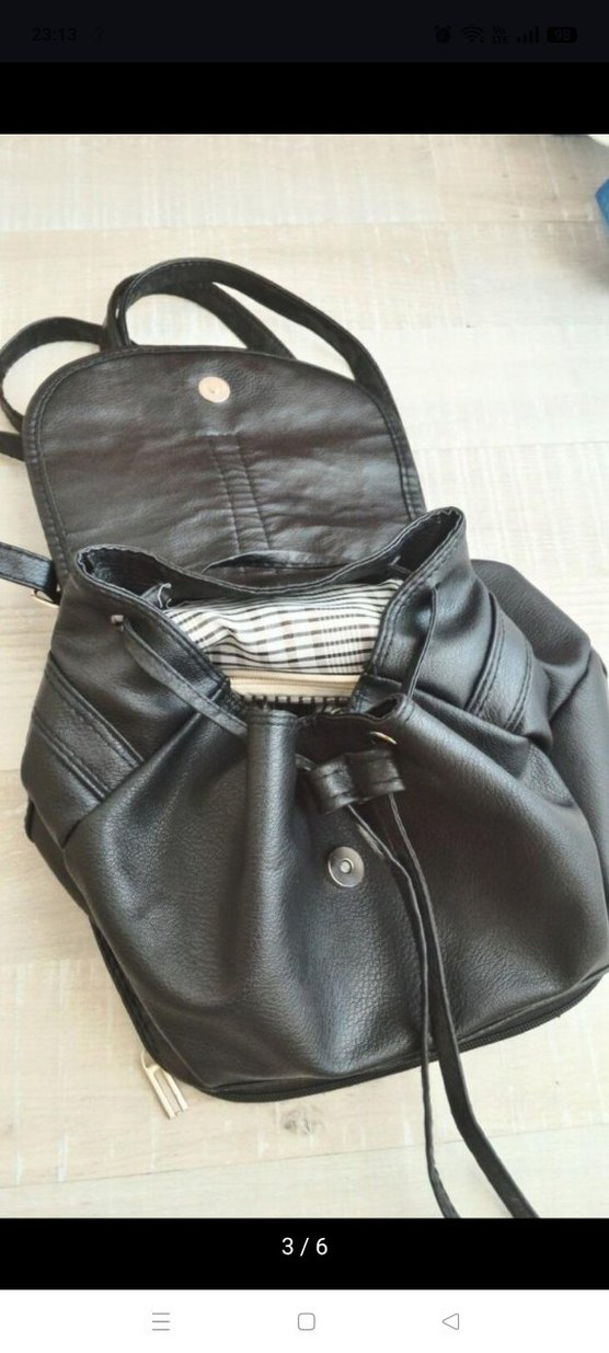 Mango detayli Sırt Çantası - Görsel 3