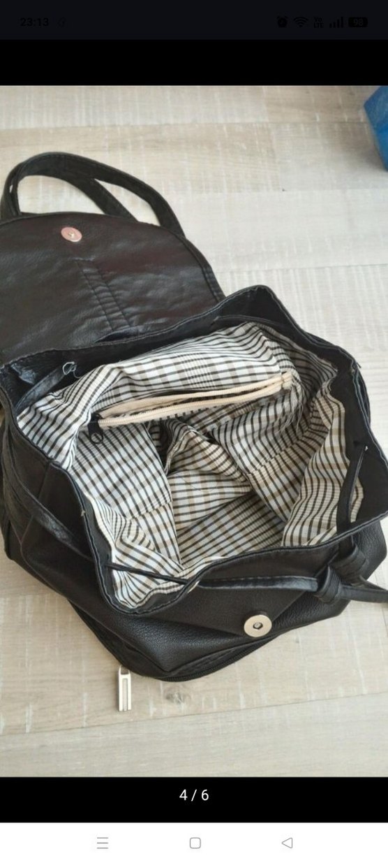 Mango detayli Sırt Çantası - Görsel 4