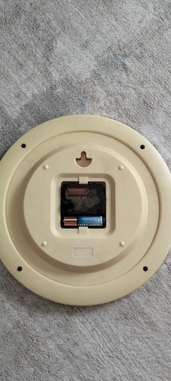 Mavi Çerçeveli Regal Duvar Saati - Görsel 2