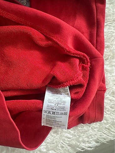 9 Yaş Beden kırmızı Renk Orijinal gant sweat