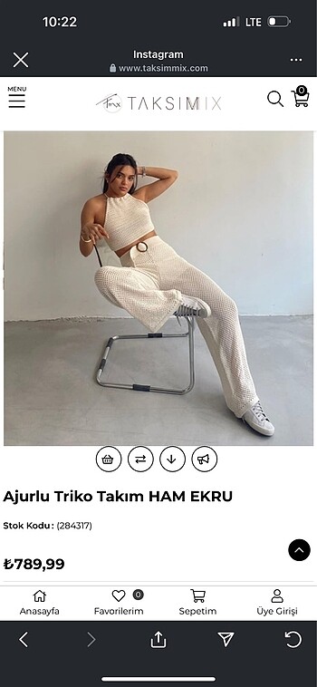 m Beden Alt üst takım
