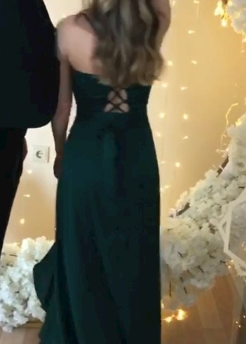 Uzun Kadın Abiye Elbise - Görsel 2