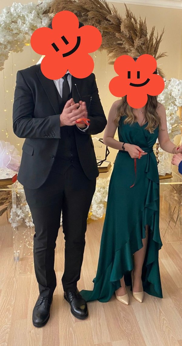 Uzun Kadın Abiye Elbise - Görsel 3