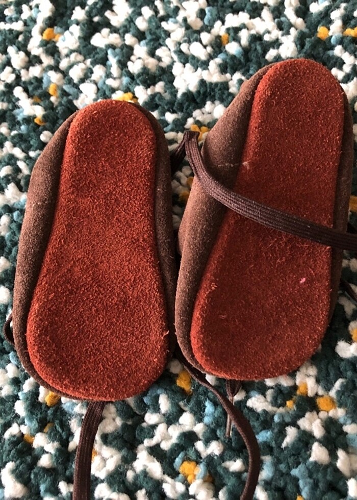 YENİDOĞAN SÜET AYAKKABI - Görsel 2