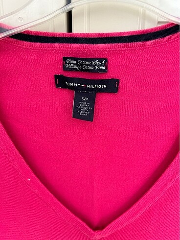 Tommy Hilfiger Tommy pembe kazak