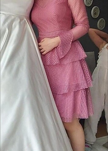 Tatlı pembe elbise
