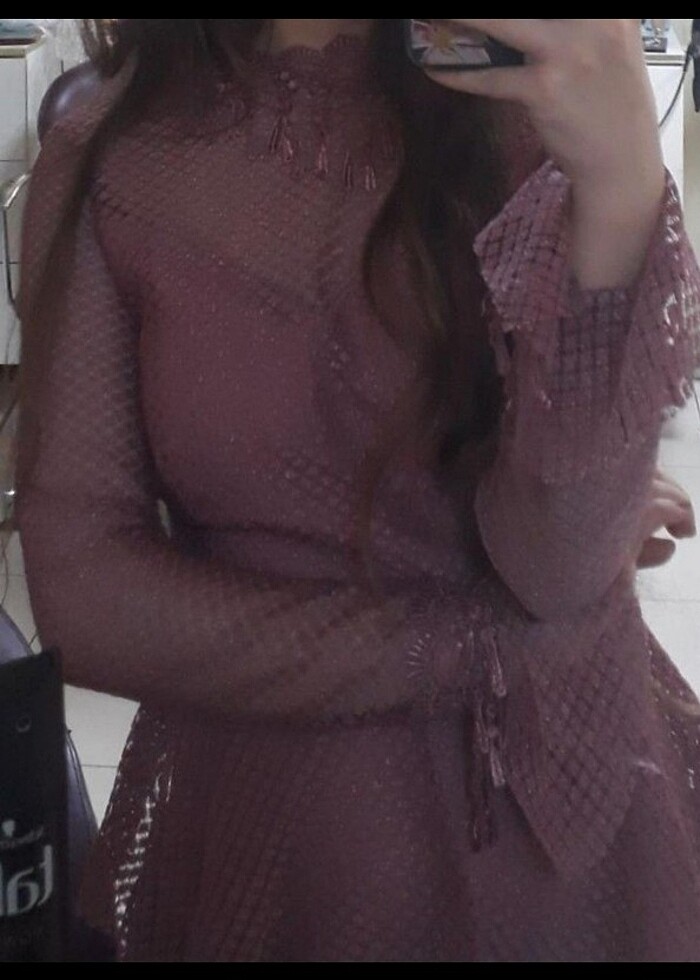 Tatlı pembe elbise  - Görsel 3