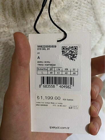 l Beden ten rengi Renk Ipekyol