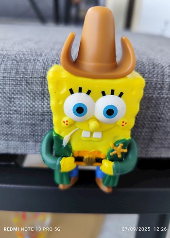 Sünger Bob Kovboy Figürü