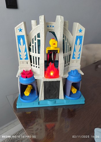 Gri ve Mavi Aksiyon Figürü Oyun Seti - Görsel 4