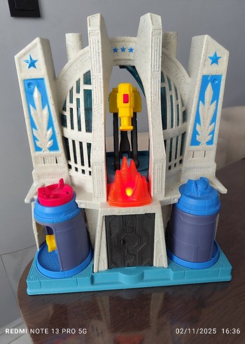 Gri ve Mavi Aksiyon Figürü Oyun Seti - Görsel 5