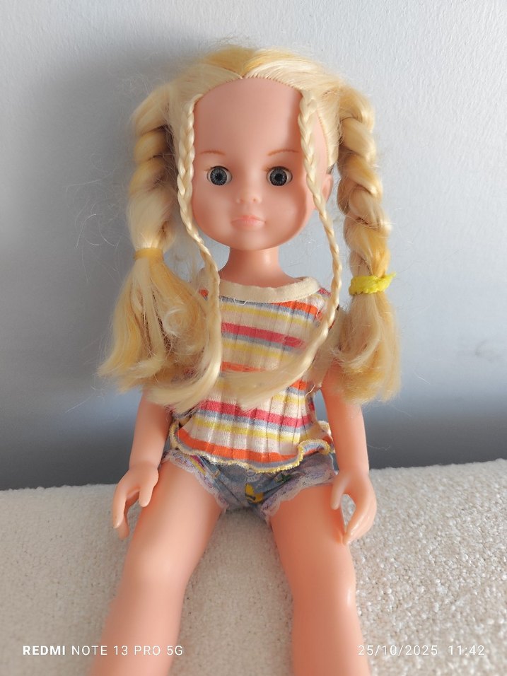 Çok Renkli Pastel Bebek30 cm - Görsel 5