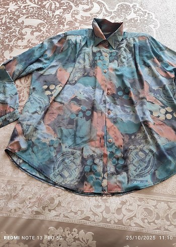 Bohem Çok Renk Bluzu - Görsel 7