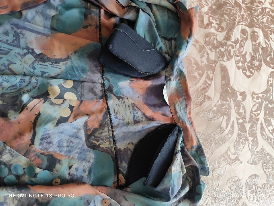 Bohem Çok Renk Bluzu - Görsel 5