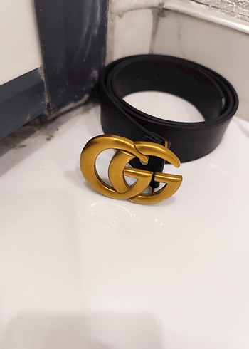 Beden siyah Renk Gucci kemer orjinal